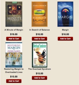 Want to explore the concept of margin more? Click here to find resources in our Bookstore.